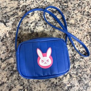Charming Blue Bunny Crossbody Bag